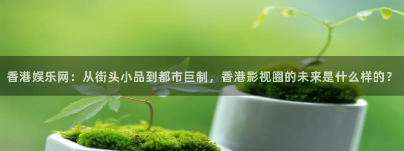 乐天堂fun4开户：香港娱乐网：从街头小品到都市巨制，香港影视圈的未来是什么样的